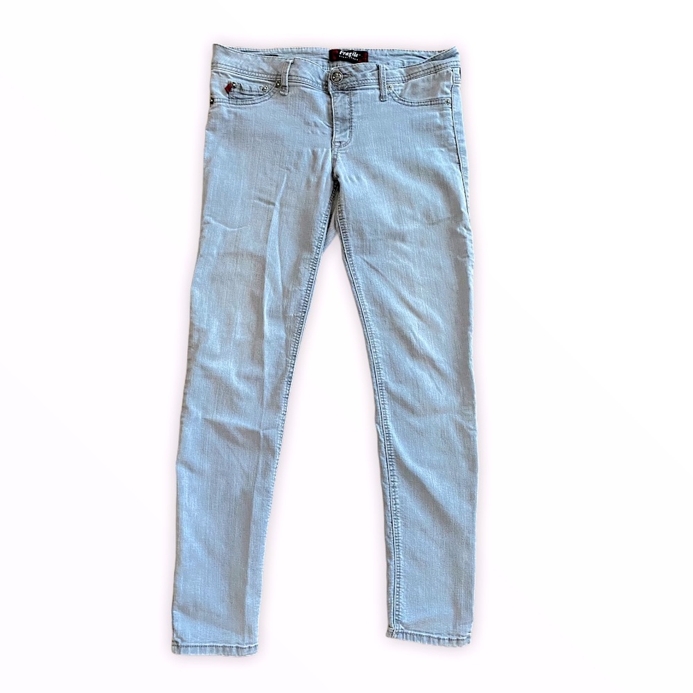 Skinny Jeans- light grey stretchy material